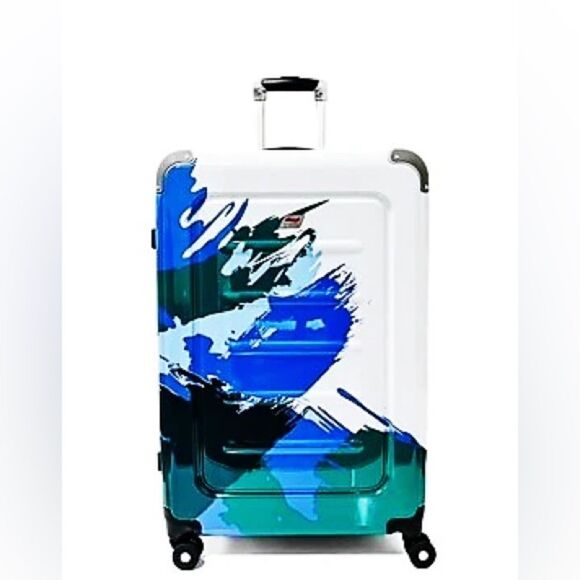 Andare Barcelona-3 29" Exp. Hardside Spinner suitcase in splash NIB NWT - Picture 1 of 5